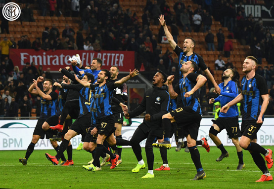 意甲：国米2-0完胜博洛尼亚